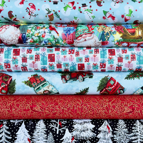 Seasonal Christmas Fabrics