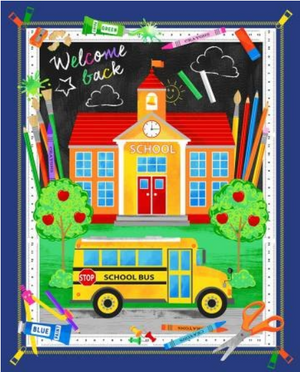 Back To School -Riley Blake Panel