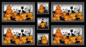 Jack O Lanterns -Michael Miller Panel